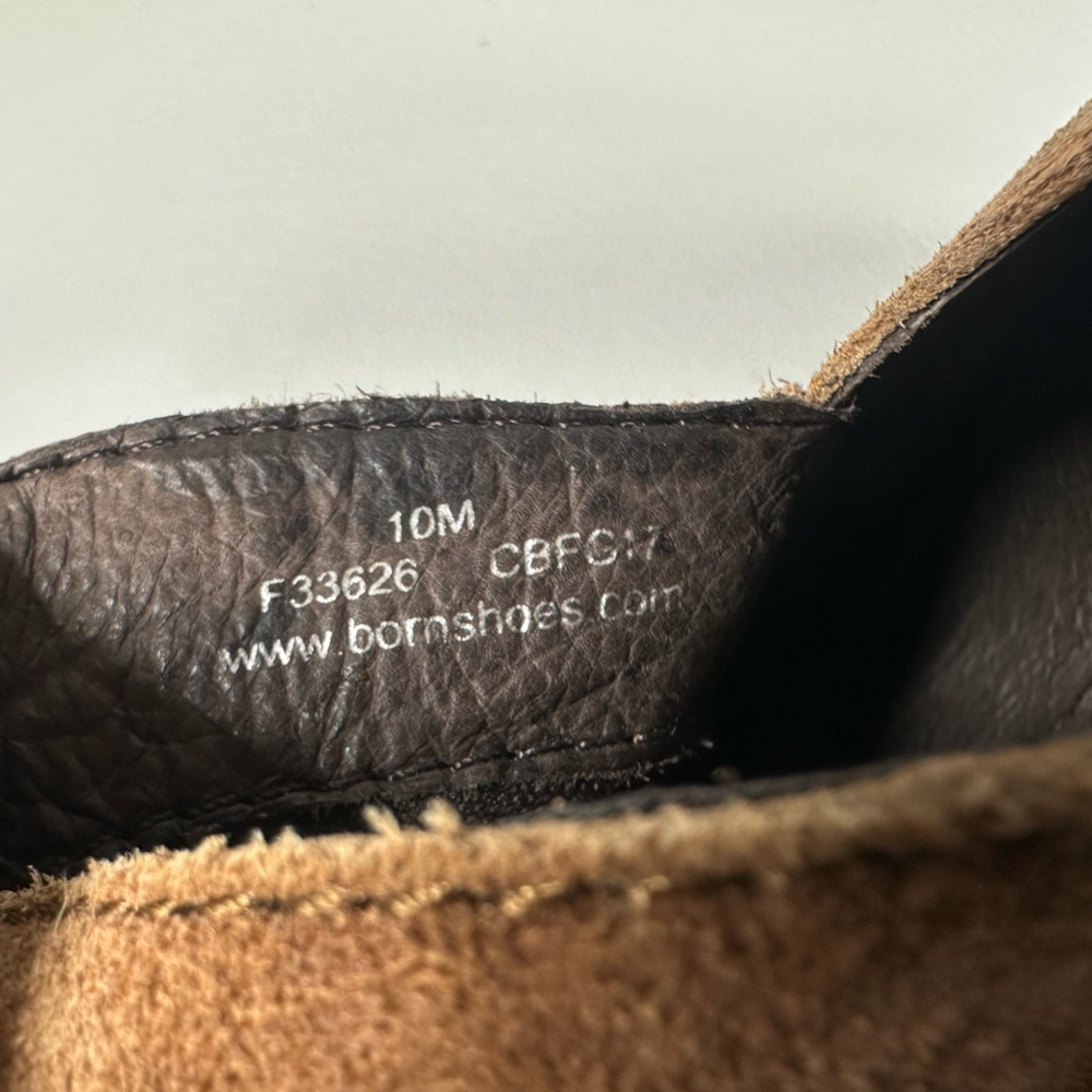 Born Kerri Distressed Suede Ankle Booties - Picture 9 of 10